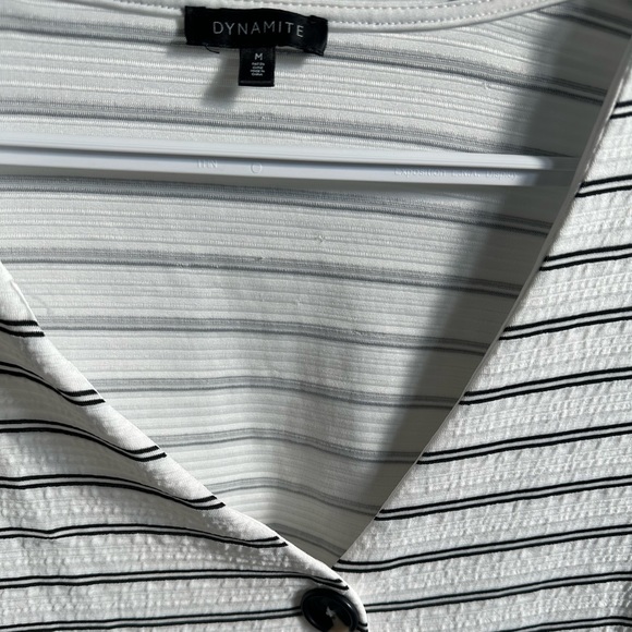 Dynamite stripped button up - Picture 2 of 2